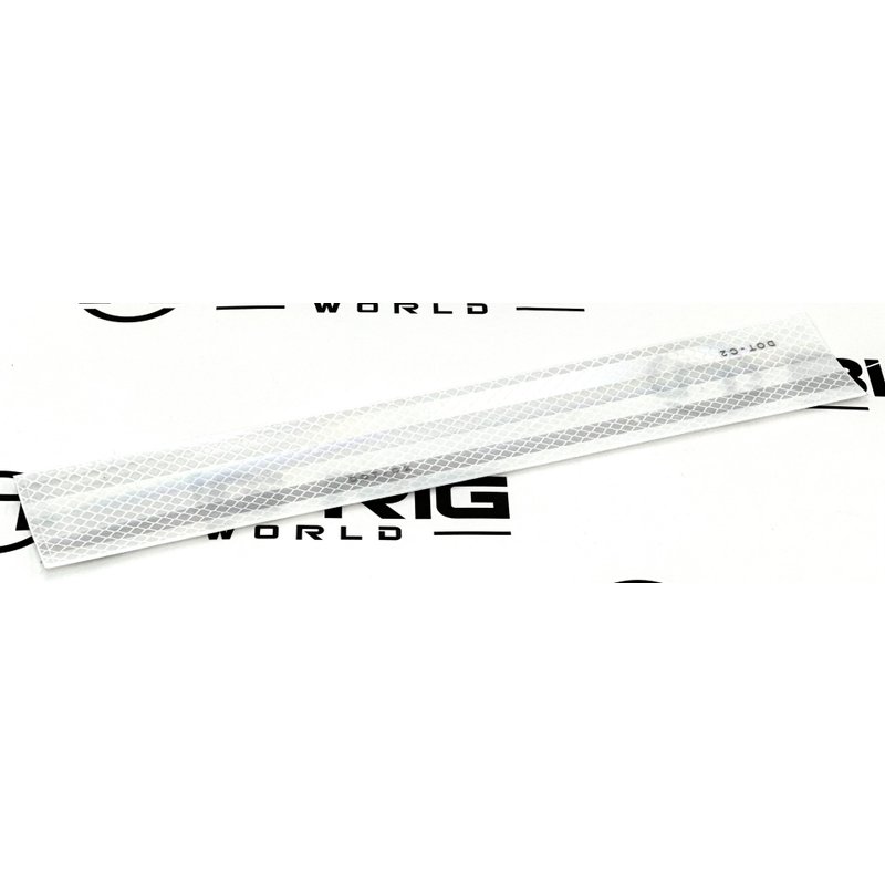 Reflective Tape White 2-inch x 12-inch Strip 98105 - Truck Lite