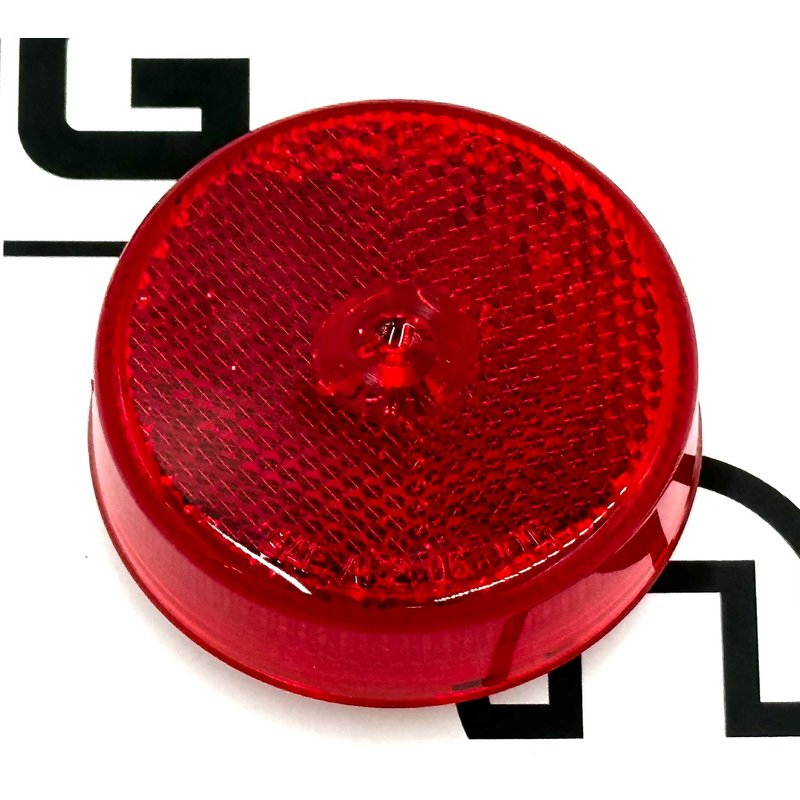 LED Signal Stat Clearance/Marker 2 1/2-inch Round Lamp, Reflective Lens 1052 - Truck Lite