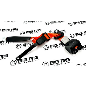Orange Seat Belt - Left Side 24534343 - Mack