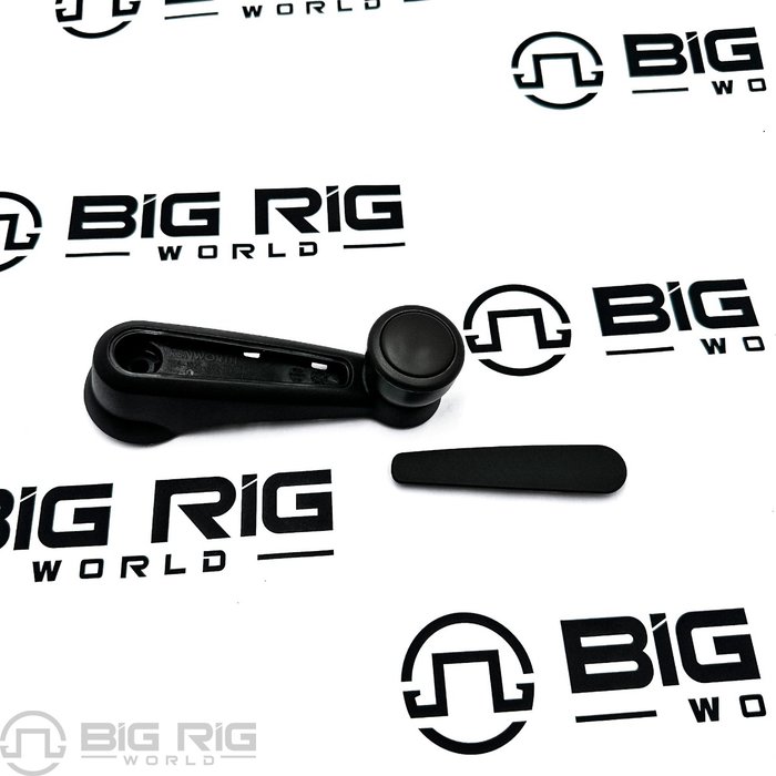 Crank Window Handle in Charcoal Gray S56-1025-891 - Kenworth