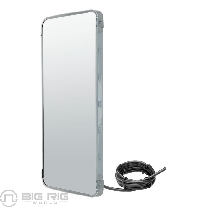 Pyramid-Back Heated West Coast Mirror 600835 - Retrac