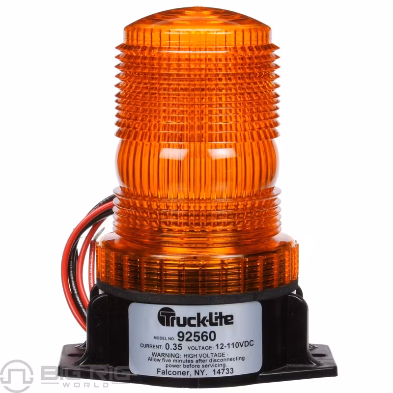 Strobe 12-110vdc 80fpm,8j,8j,6w,Amb 92560 - Truck Lite