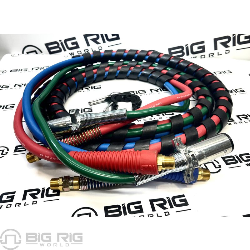 AirPower Lines  15 ft. Color Coded Industry Grade 13A1501S - Tectran
