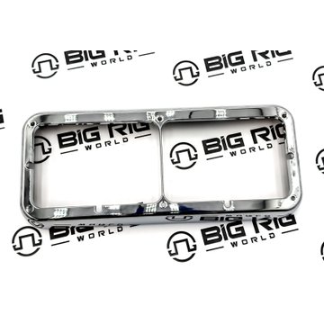 Headlamp Bezel, Dual Rectangular 3-2048-3 - Paccar