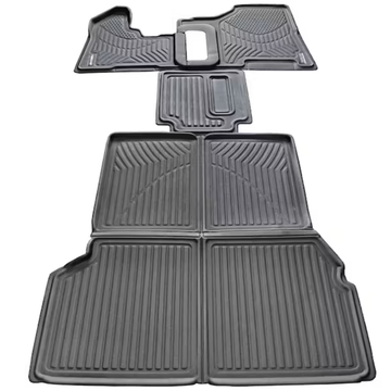 Floor Mat - (2005 & Older) Peterbilt 379 Precision Fit - Manual Transmission 59013 - Redline Floormats