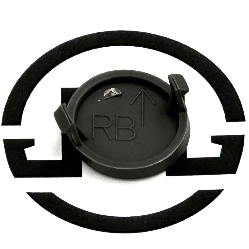 Plug - Door Pull, Rear, Dark Slate, RH S67-1011-1R - Kenworth