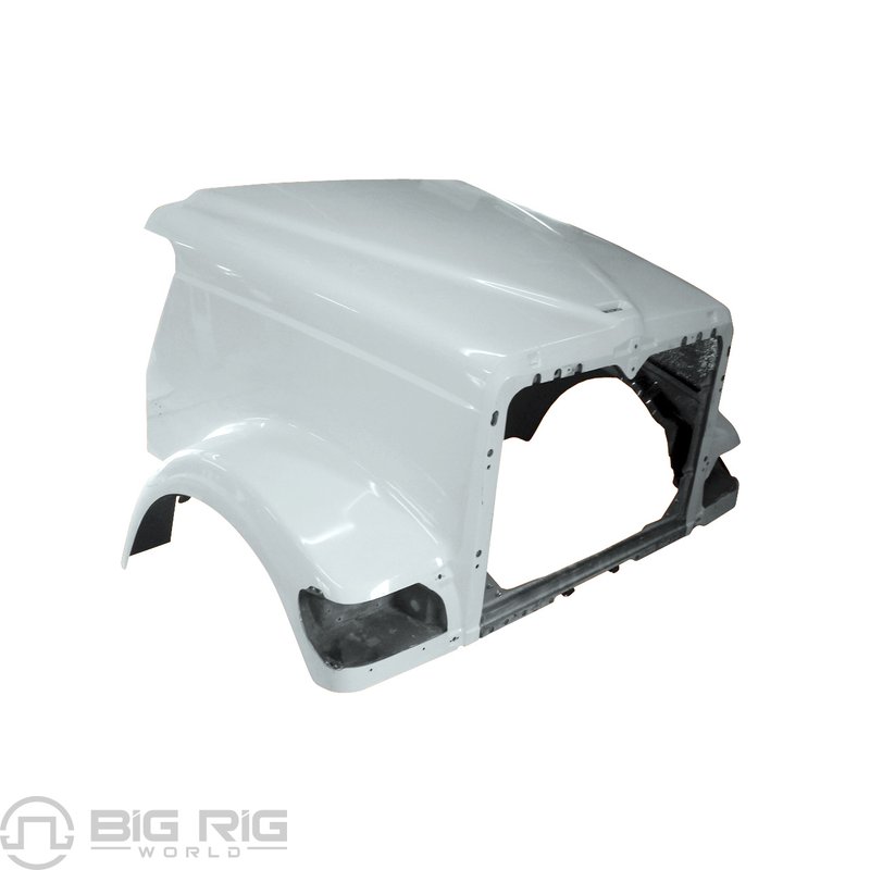 International 9900 hood with flat glass and external air JP-N18 - Jones Performance