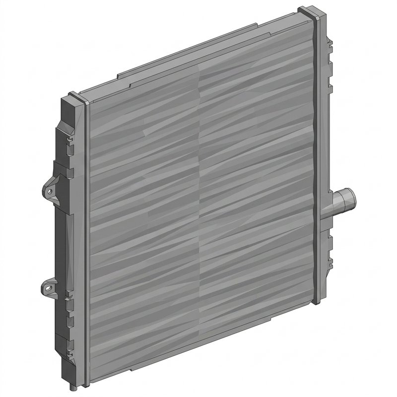 Radiator Core & Tank Assembly, Standard N3800003 - Mahle Behr