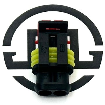 Electrical Connector - AMP Super Seal (Minimum Purchase 2) P20-1193-1202 - Paccar