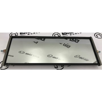 West Coast Mirror, Aluminum, 6 x 16 In. 20100 - Cham-cal Engineering
