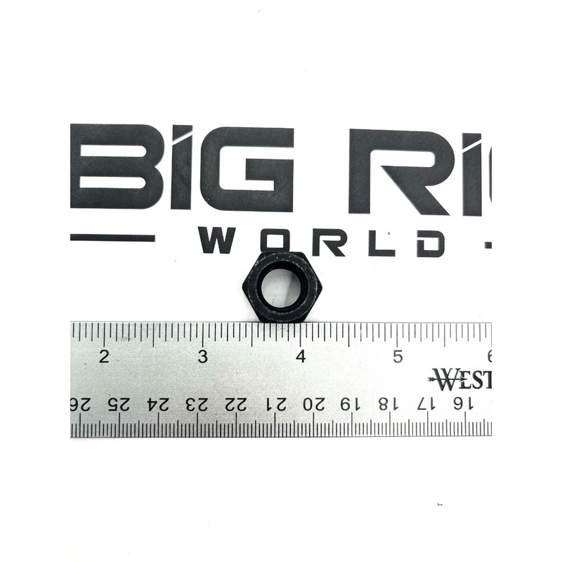 Lock Nut, HEX, Zinc, Aluminum, Black, M12 X 1.5 23-14072-112 - Freightliner