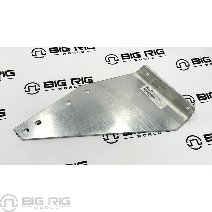 Lower Step Gusset, Polished, LH N47-1004-2P - Kenworth
