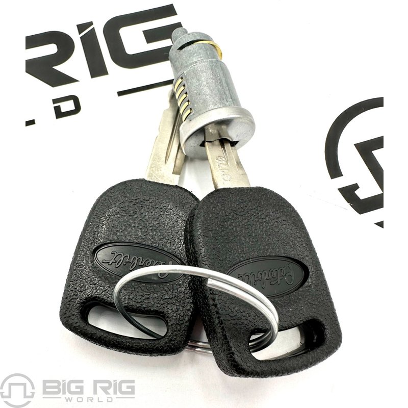 Ignition Cylinder w/ Random Key Code 596808PB - Peterbilt