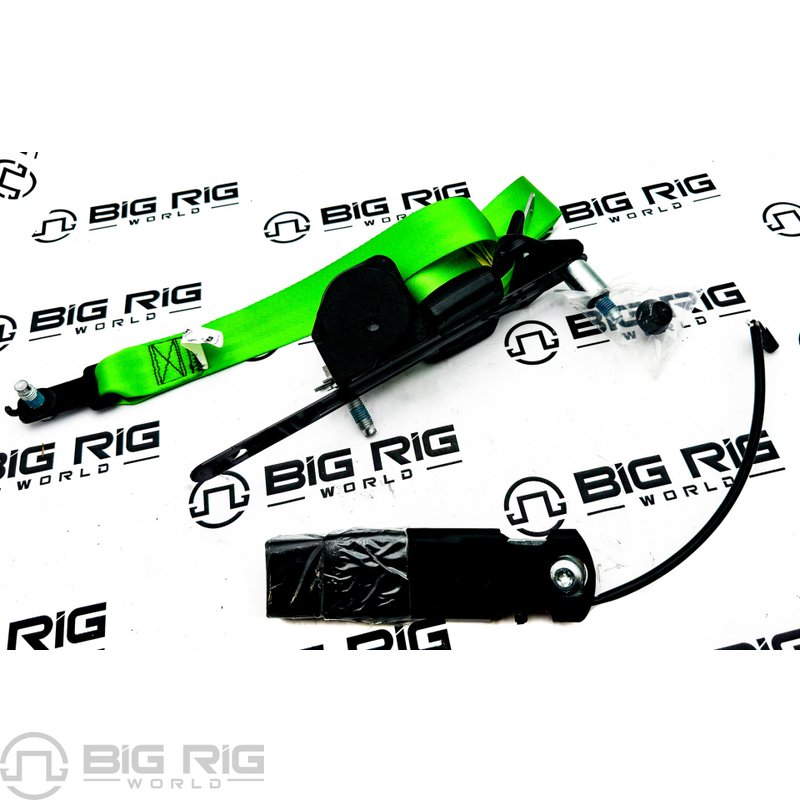 Mounted Seat Belt Kit with Sensor in Green S84-1087-12004 - Paccar