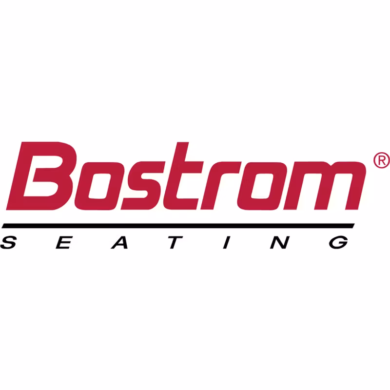 Cover - Seat, Back, Black, Cloth 6235803-H66 - Bostrom Seating
