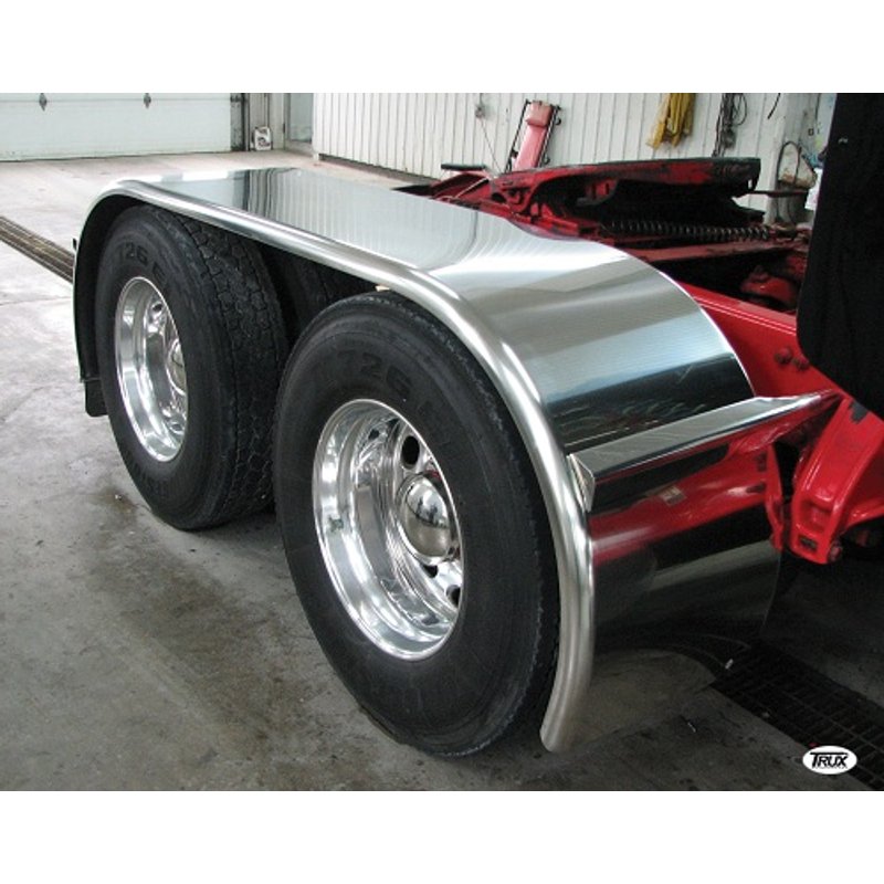 142 In. Heavy Duty The Boss Full Fenders With Long Drop (14 Ga.) - For 43.5 In O.D. Tires TFEN-F10 - Trux Accessories