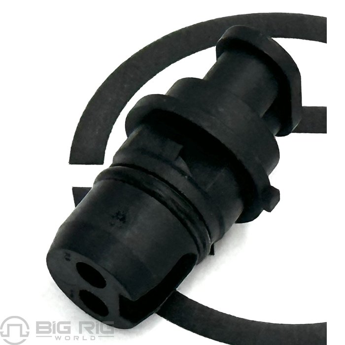 Receptacle - 2 Cavity, APE - P2P, Gray 23-13152-216 - Freightliner