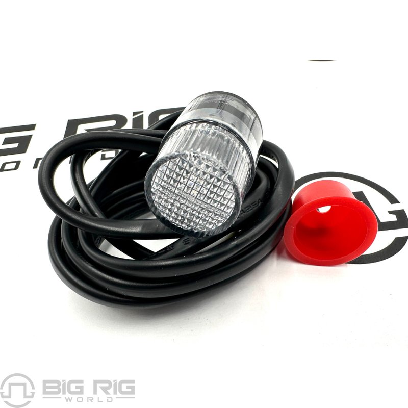 LED Light Assembly - Amber LED - Clear Lens 140CA - Bores Manufacturing
