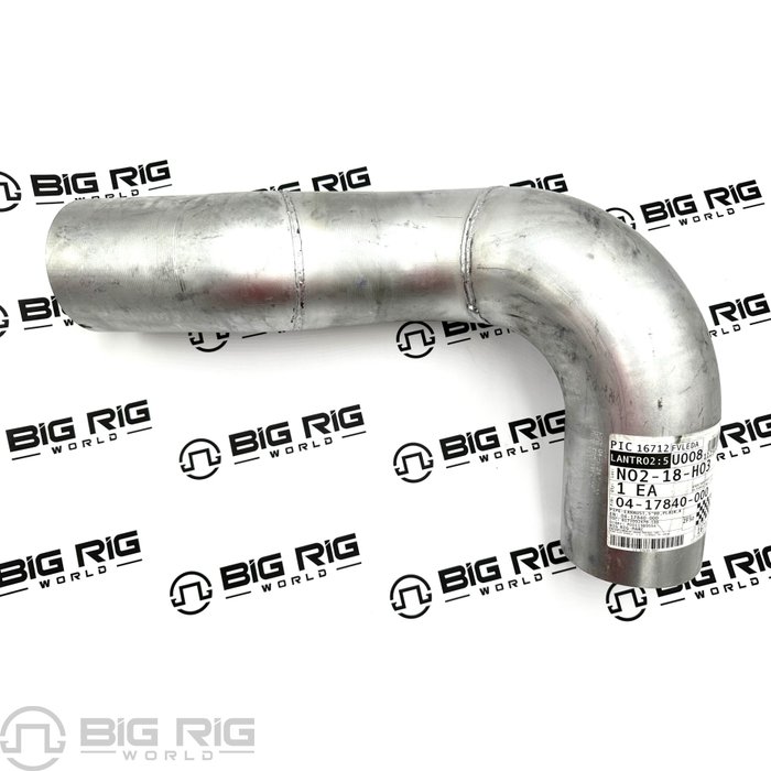 Pipe - Exhaust 5 inch Outside Diameter 04-17840-000 - Freightliner