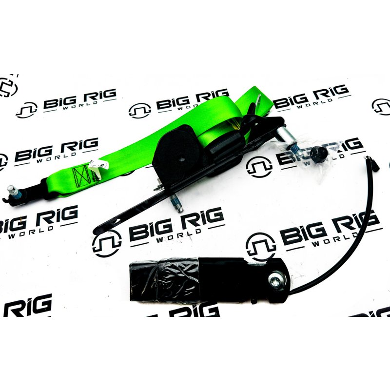 Mounted Seat Belt Kit with Sensor in Green S84-1087-12004 - Paccar