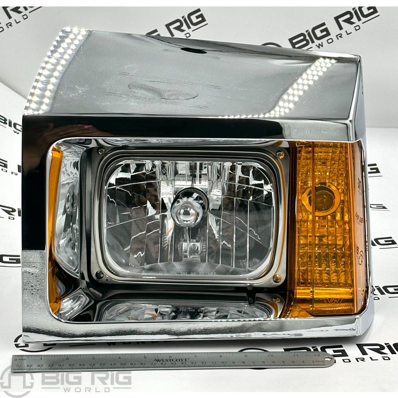 Headlamp - Western Star, 4700 LH Drive H4 A06-82018-010 - Freightliner