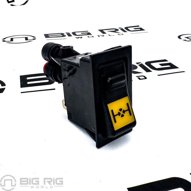 Differential Lock Rocker Switch SPST 12V Amber A22-41425-060 - OEM