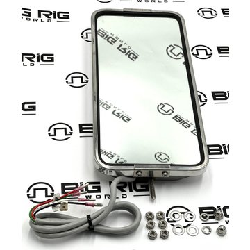 West Coast Motorized and Heated Mirror - Right Side K249-85-1 - Kenworth
