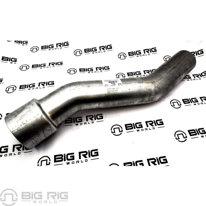 Multi-Bend Exhaust Pipe Aluminized Steel 5in-4in OD/OD M66-1208 - Paccar
