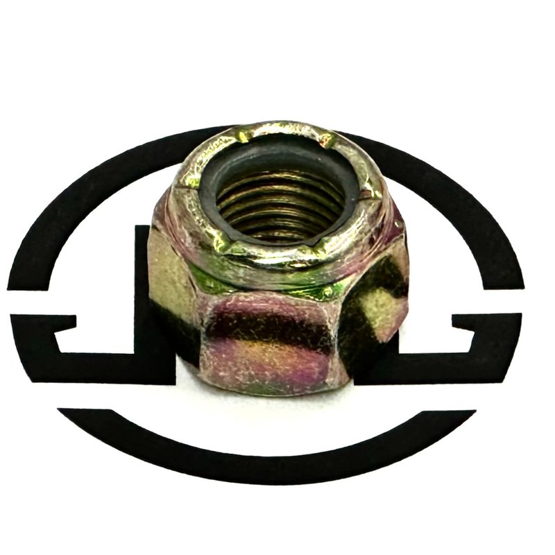 Hex Lock Nut - 1/2-20 NF, Nylon Insert HWU05639 - M&M Fastener