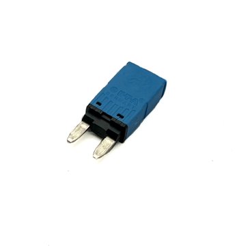 Circuit Breaker - 15 Amp, T2, Mini, 14 Volt, Light Blue 23-13126-215 - Freightliner