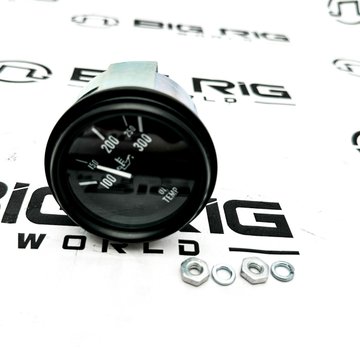 Gauge - Oil Temp Black 17-04313-3B0 - Peterbilt