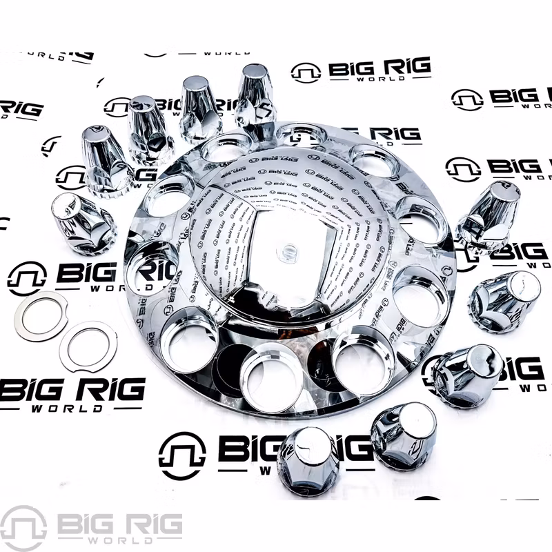 Chrome Front Hubcap 33mm MW9711 - Paccar