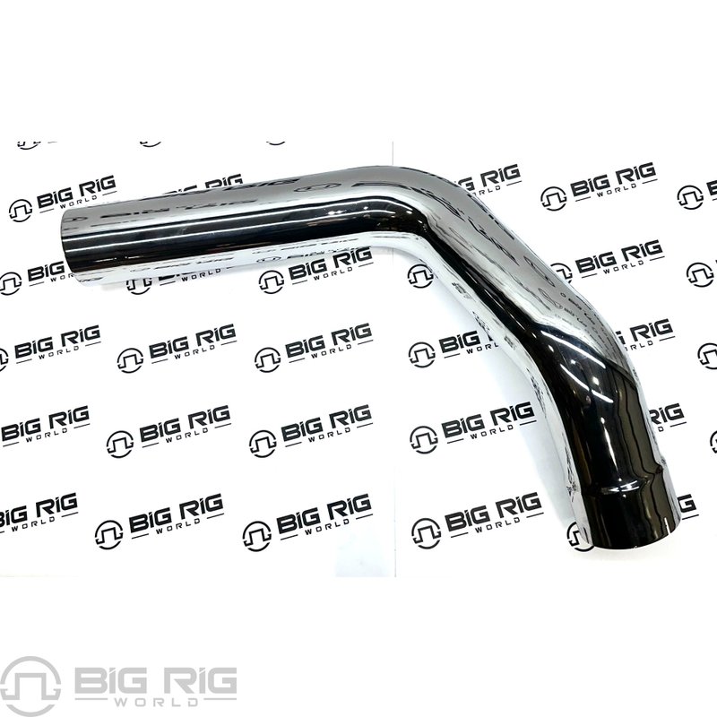 Exhaust Pipe 5 In. 2-Bend ID/OD, CHR Right KW-1271RC - Grand Rock