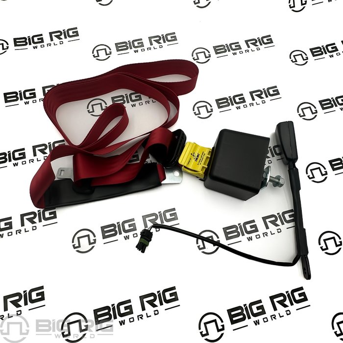 Suspension Seat Belt Kit with Switch in Red S84-1054-310 - Paccar