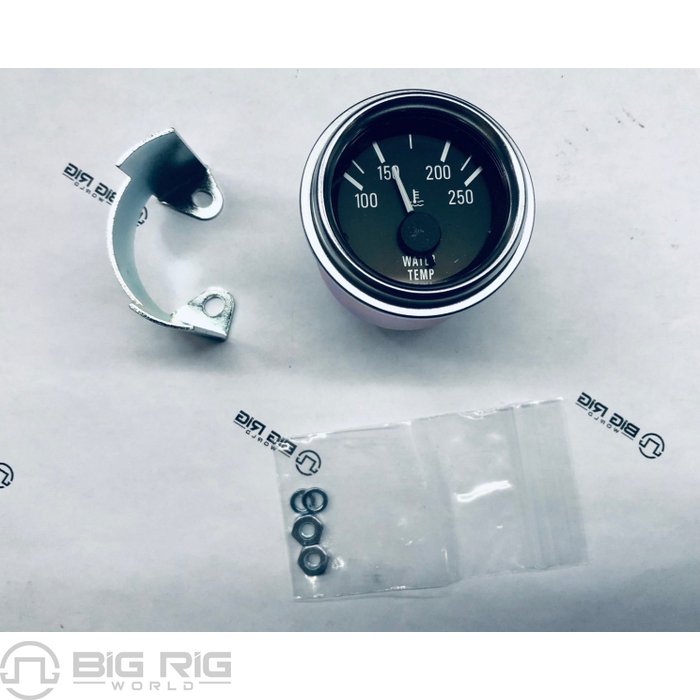 Gauge - Oil Pressure, Chrome Bezel Q43-6009-7C0 - Peterbilt