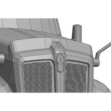 Deflector - Big T680 Next Gen MD8885 - Paccar