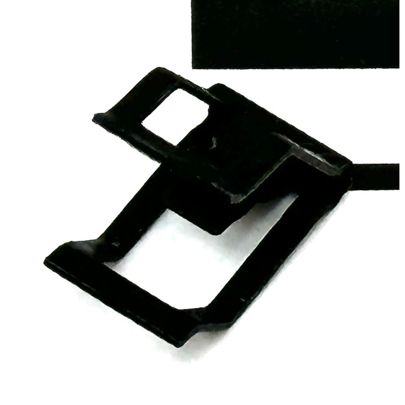Clip - Tinnerman Trim W/O Flange, Black HWC09371 - M&M Fastener