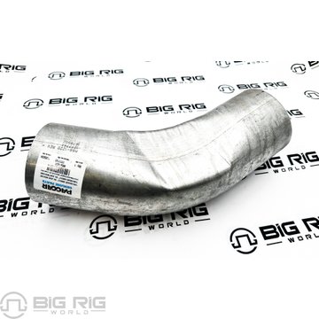 Exhaust Pipe, Elbow, 45 Deg (5 in. OD), Steel, w/ Cutaway M66-1220 - Kenworth