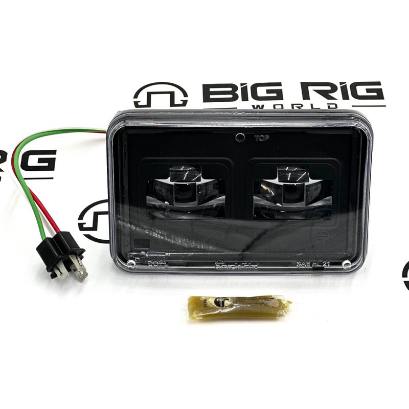 LED 4x6 Lb (Low), LED Non-Heated Headlamp 37640C - Truck Lite