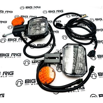 Headlamp LED, 5x7, Heated, Snow Plow Kit 37454C - Truck Lite