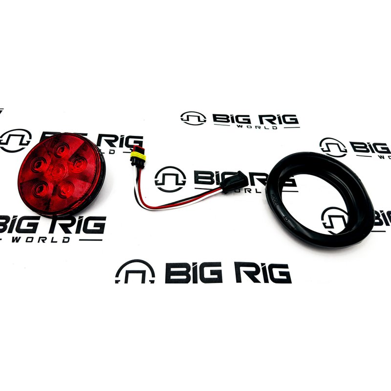 LED Super 44 S/T/T, 6 Diode Grommet Mount Lamp Kit 44030R - Truck Lite