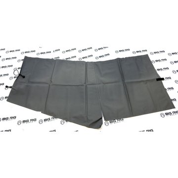 Curtains - Cab Med Gray U73-1037-1U671 - Kenworth