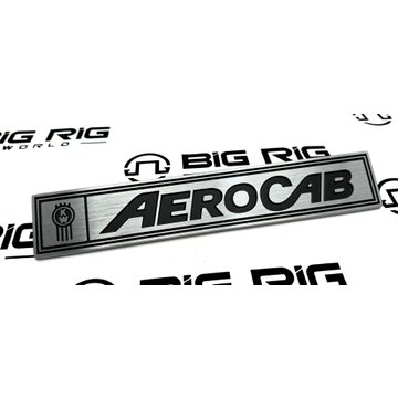 Logo Plate, Emblem - Aerocab K281-3978 - Kenworth
