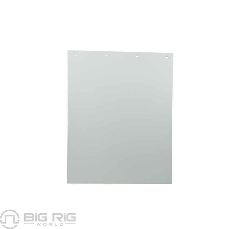 Mudflup - White 3/16 24x30 Plain Poly 24X30W - Viking
