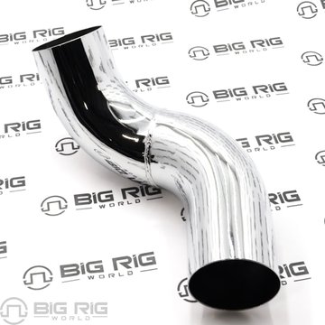Exhaust Pipe M Bend 5 In. Steel Right Hand Chromed OD/OD EP50EL75201C - TRP