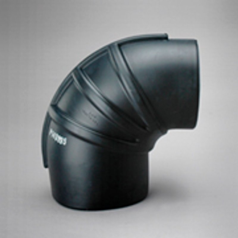 4 In./5 In. ID 90 Deg. Rubber Elbow Reducer P121482 - Donaldson