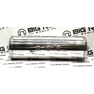 Air Tank - Aluminum 9.5 in x 33 in Polished 08-02360P - Paccar