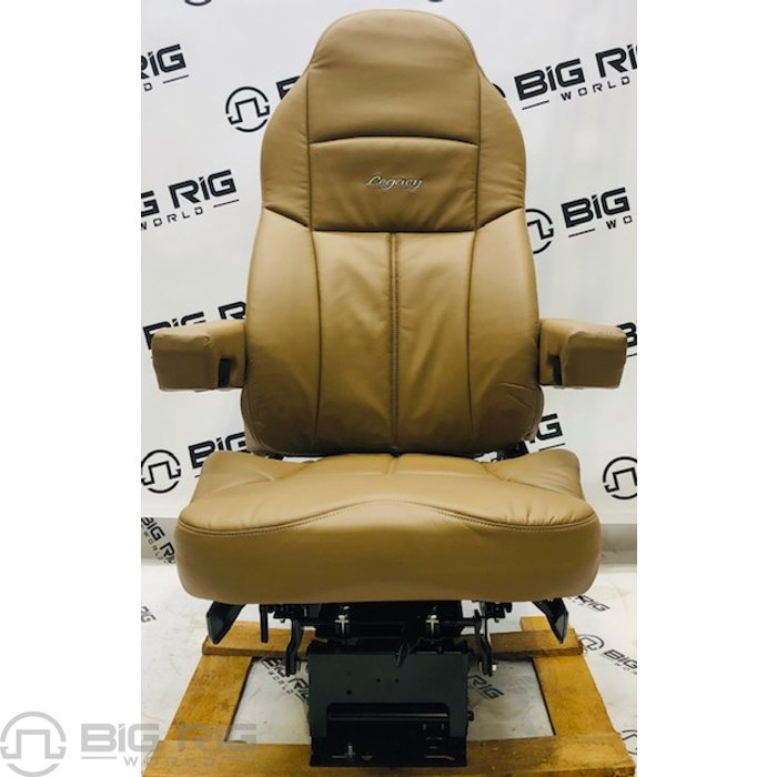 Legacy Silver (Brown  Leather) High Back w/ Heater 188900MWH63 - Seats Inc.