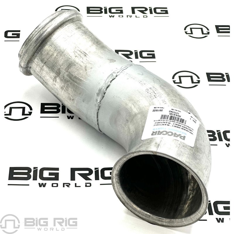 Pipe - Exhaust MBend 4 In. SS ALMZ FLG/FLG M04-6126 - Paccar