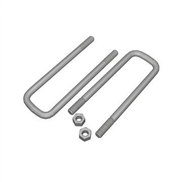 U-Bolt, Grade 8 SR 1-14X4X15.5 UBK01-4015 - TRP